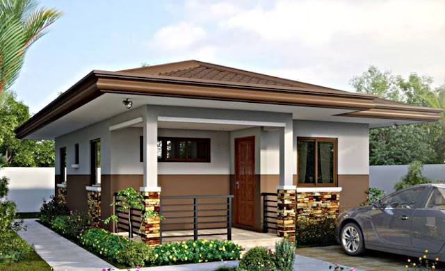 10 Contoh Denah Desain Rumah Minimalis Type 36 2 Kamar Tidur  