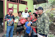 Janda, Duda, Yatim Piatu dan Kaum Disabilitas Jadi Sasaran Bagi Sembako Kodim 1701 Jayapura di Momen Natal 2022