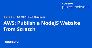 Best AWS And NodeJS coursera Project