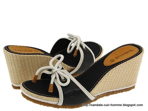 Sandale cuir homme:cuir-675991