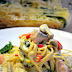 Spaghetti Salmon Carbonara Kak Noor