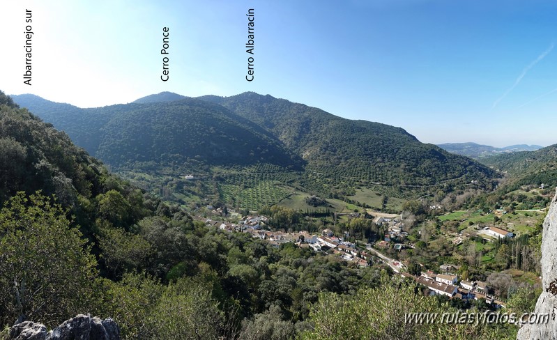 Benamahoma - Cruz de la Atalaya - Torre Musulmana - El Descansadero - Molino del Susto