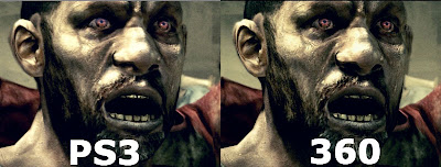 Resident Evil 5 Demo (XBOX 360/PS 3) Graphic Comparison at console price