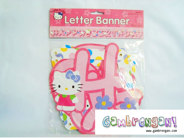 Banner Hello Kitty A Badut Jakarta Kids Event Organizer 