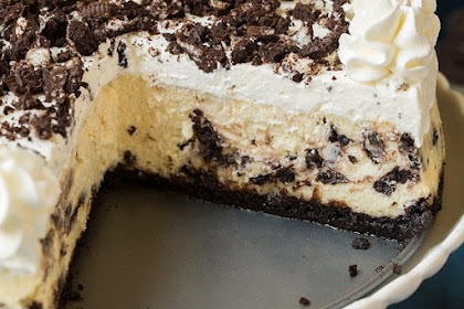 Cookies ‘N Cream Cheesecake #desserts #cake