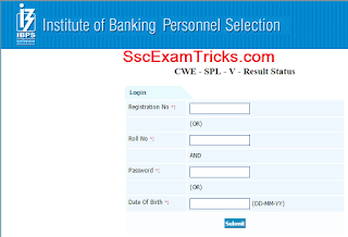 IBPS CWE 5 SO Result 2016