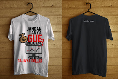 Cara desain gambar kaos distro