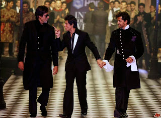 india fashion srk hrithik and amithabh