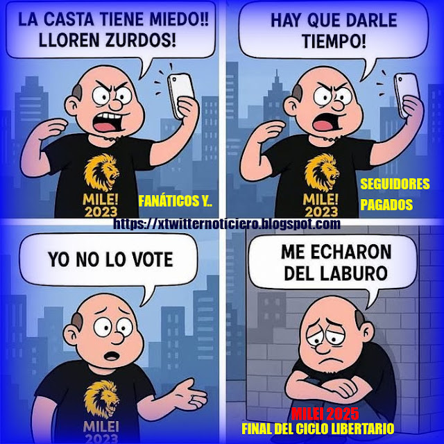 LLEGA EL FIN DEL CICLO LIBERTARIO