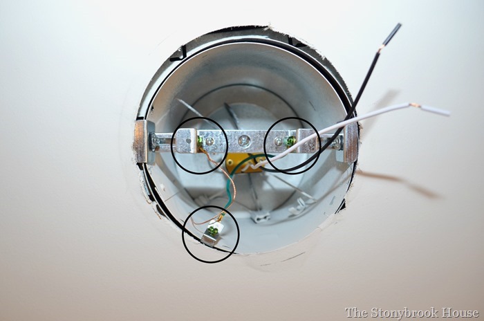 Attach grounding wires