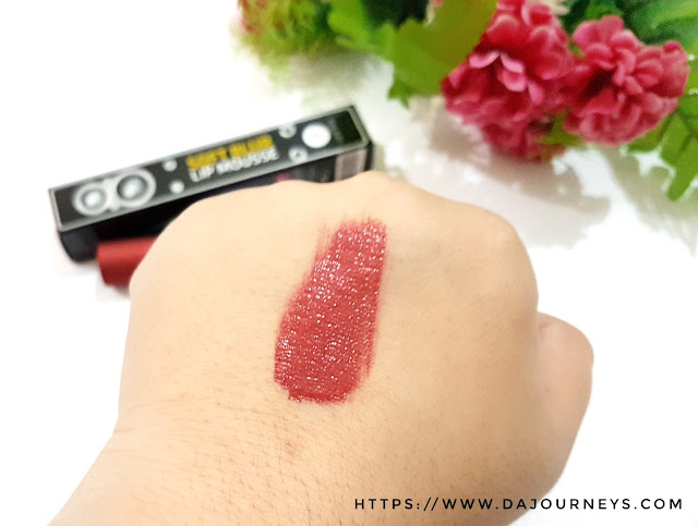 Review Superface Soft Blur Lip Mousse - Warm Brick