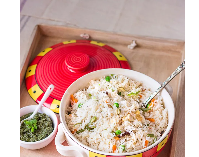 Ghee Rice/Bengali style Veg Fried Rice
