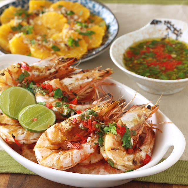 Shrimp with Chili Lime Dressing by Season with Spice