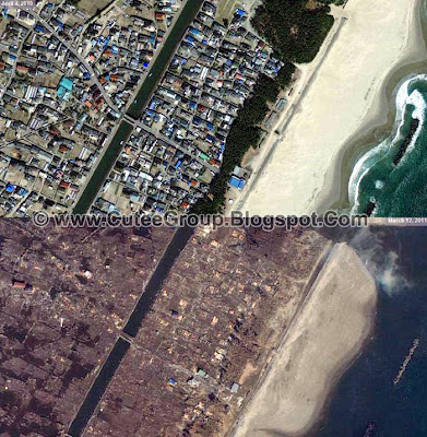 Japan Before And After Tsunami