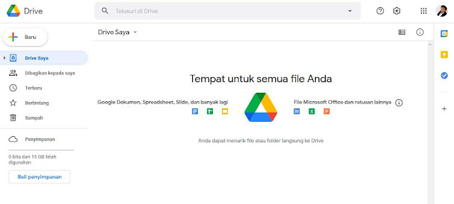 Halaman google drive