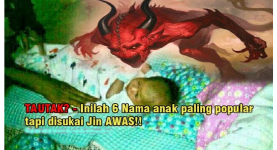 Daftar Nama Anak-anak Ini Paling Populer Tapi Disukai Jin 