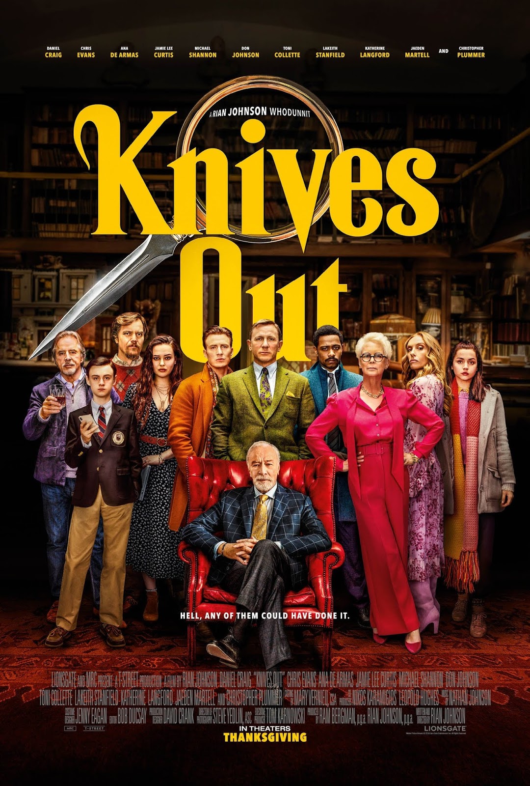 Il Bollalmanacco Di Cinema Cena Con Delitto Knives Out 2019