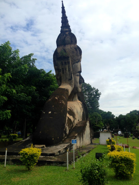 The Buddha Park Near Vientiane