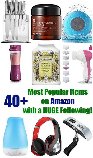 40+  Most Popular Items on Amazon that Have a HUGE Following!