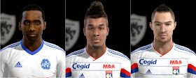 PES 2013 Ligue 1 Facepack by pablobyk