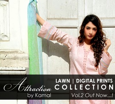 Attraction by Kamal LAWN | DIGITAL PRINTS Collection 2014 
