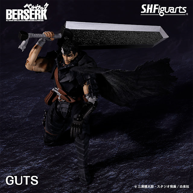 Tamashii Nations revela una nueva línea S.H.Figuarts dedicada a Berserk