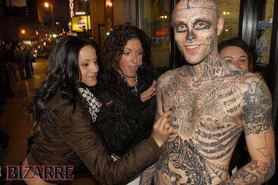 Funn, Weird and Bizarre Tattoos bizarre people6 Piercings and tattoos from