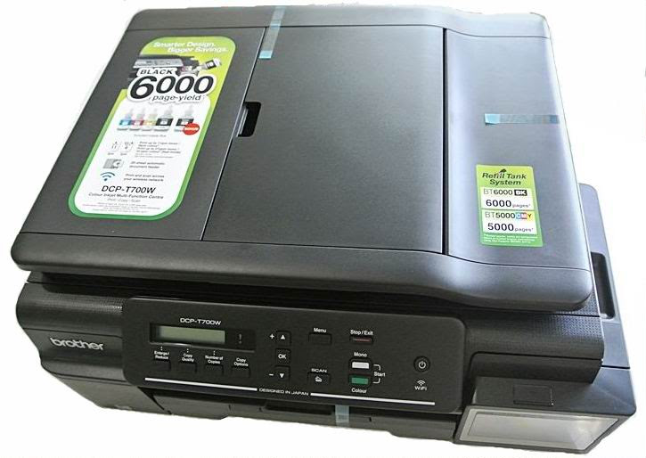 DCP T700W BROTHER INKJET PRINTER (end 1/19/2020 3:45 PM)