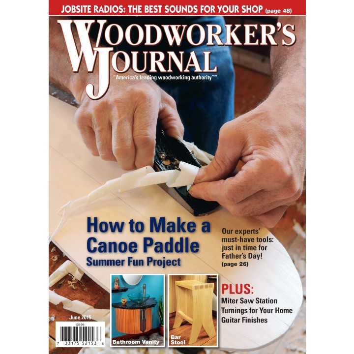 paddle making and other canoe stuff: woodworkers journal