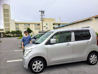 レンタカーを借りた。