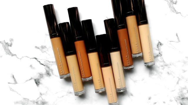 Becca Cosmetics Aqua Luminous Perfecting Concealer Swatched and Reviewed