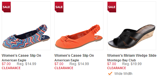 Check out these adorable summer shoes for only 7 marked down to 5.60 ...