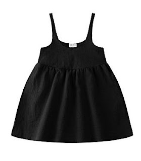 Black long dress for kid 6