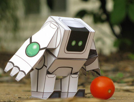 Sweet Robo Papercraft