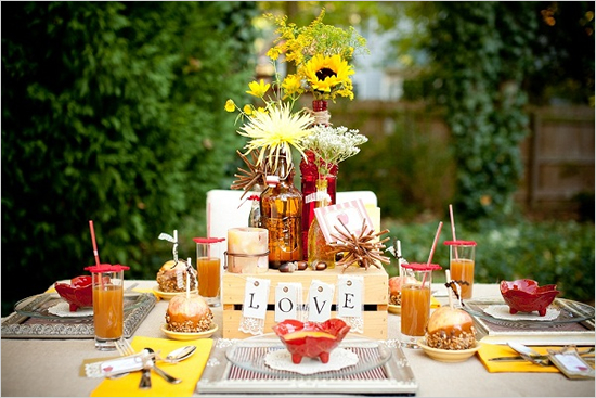 Fall Wedding Decoration Ideas