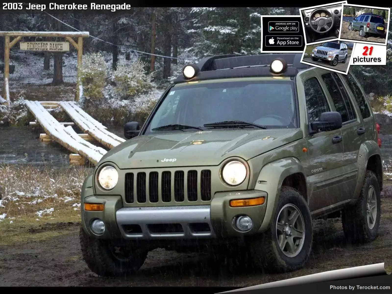 Hình ảnh xe ô tô Jeep Cherokee Renegade 2003 & nội ngoại thất