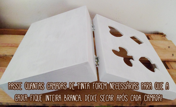 DIY, passo a passo, tutorial, pap, caixa, mdf, alice