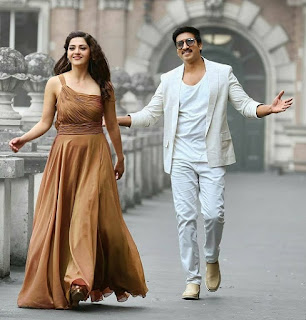 Mehreen Pirzada with Gopichand in Pantham