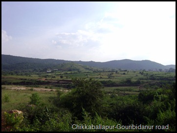 Chikkaballapur-Gouribidanur road