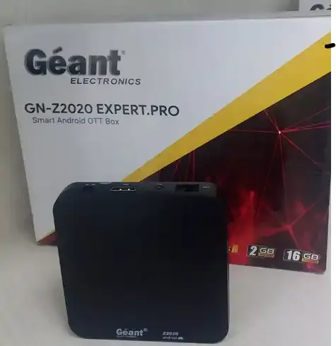 جهازAndroid Box جديد من  Géant بلقب GN Z2020-EXPERT PRO Smart Android Ott Box