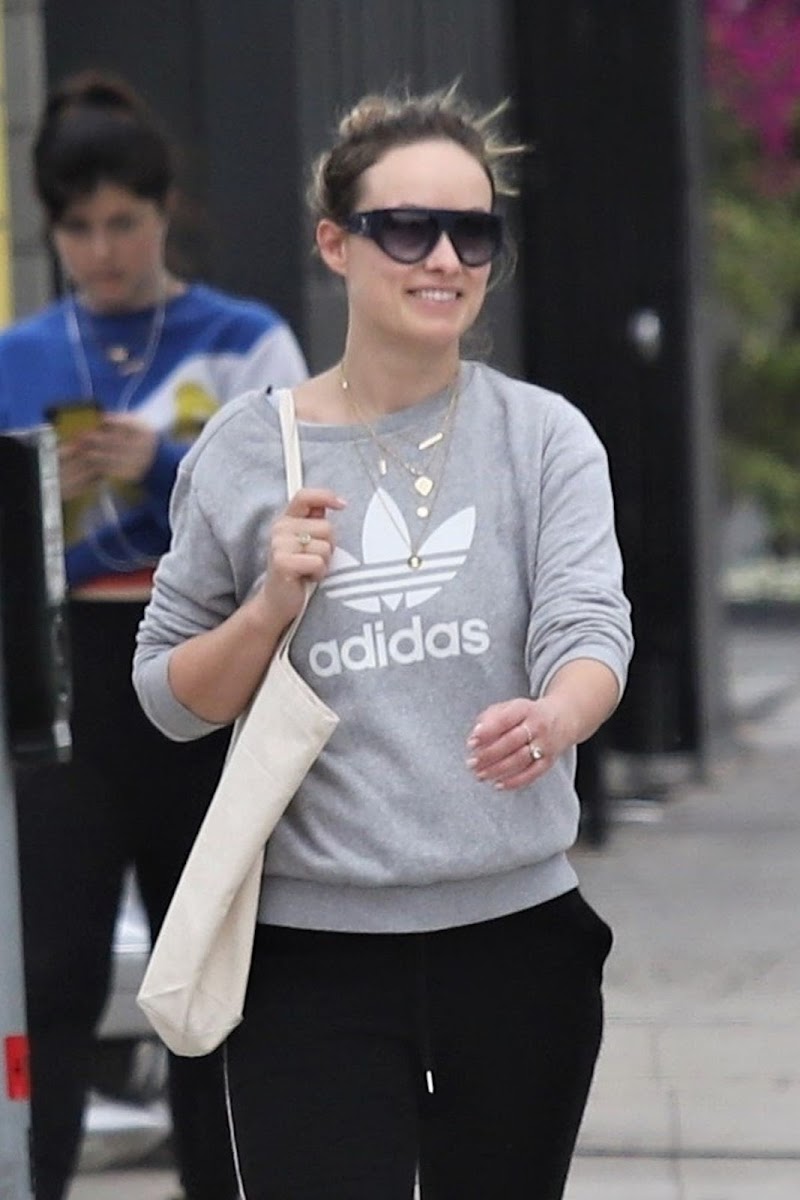 Olivia Wilde Clicked Outside in Los Angeles 20 Mar -2020