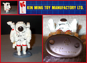 Astronaut; Astronauts; John Wong & Co. Ltd.; K&M; K&M Astronauts; K&M Spacemen; Kin Ming Toy manufactory Ltd.; KM; Luna Explorer; Luna Lander; Luna Walker; Lunar Module; Moon Landings; Moon Shot; NASA; Pioneer Hong Kong; Pioneer PVC; Pioneer Streetmachine; PVC Figurines; PVC Plastic Toy Figurines; PVC Rubber; PVC Toy; PVC Vinyl Figures; PVC Vinyl Rubber; Realtoy; Smart Toys; Smart Toys Creative; SP Toys; Space Program; Space Programme; Spaceman; Spacemen; Supreme Toys; Supreme-SP; Wing Mau Trading Co.;