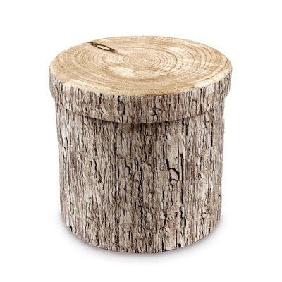 Shop the Tree Stump Pattern Folding Storage Ottoman at NileCorp.com