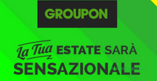 Logo Con Groupon vinci gratis buoni fino a 1.000 euro