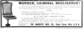 'Murder, Criminal Negligence' ad. 26 August 1911 - Moving Picture News , Vol. IV, No. 34, p. 3.