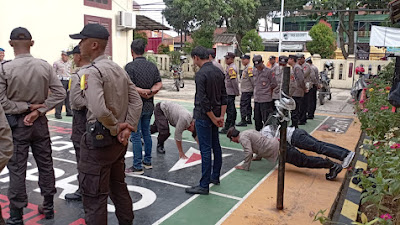 Personel Polsek Ciruas Laksanakan Apel Pagi dan Serah Terima Piket Jaga