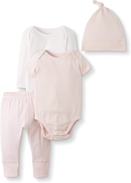 100% Organic Cotton Preemie Baby Girl Clothes