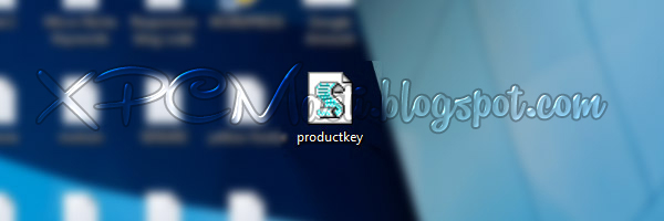 Here is method to Find any Windows Product Key without using any Software By XPCMasti.blogspot.com