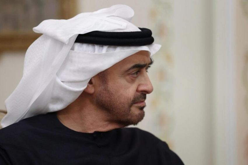 O presidente dos Emirados Árabes Unidos, o sheik Mohamed bin Zayed Al Nahyan: com as boas relações com Israel, crime causou surpresa e indignação internacional| Foto: EFE/EPA/Artyom Geodakyan/SPUTNIK/KREMLIN POOL
