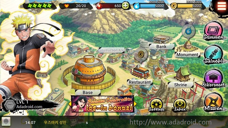 Naruto x Boruto Ninja Voltage v1.04 English Version ApkGapmod